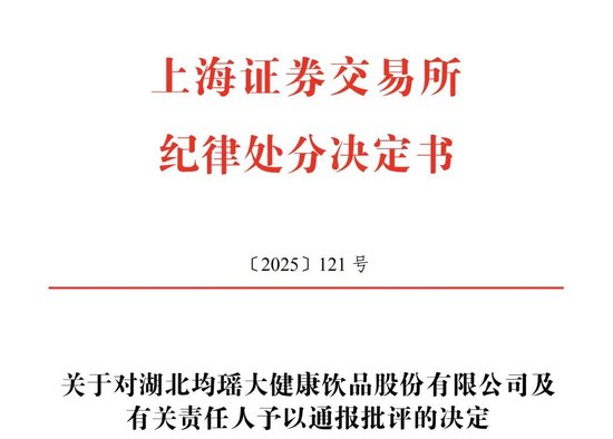 实盘10倍杠杆 警示函背后的均瑶健康：亏损2900万却分红4600万