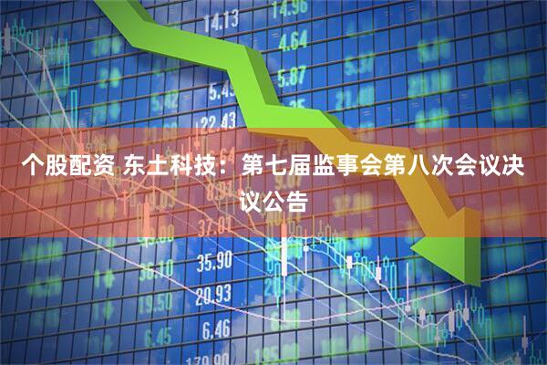 个股配资 东土科技：第七届监事会第八次会议决议公告